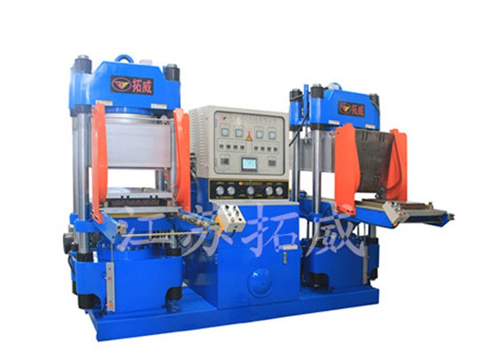 New Track Mould Opening of 250T Fully Automatic Vacuum Vulcanizing Machine